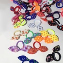 50Piece Set Childrens Rubber Band Cute Bowknot Colorful Hair Rope Hair Accessories Wholesalepicture8