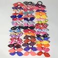 50Piece Set Childrens Rubber Band Cute Bowknot Colorful Hair Rope Hair Accessories Wholesalepicture12