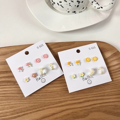 Fashion New Sweet Cute Spring and Summer Tulip Flower Stud Earrings