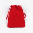 Fashion Solid Farbe Geschenk Rot Kleine Flanell Kordelzug Bndel Zubehr Verpackung Taschepicture18