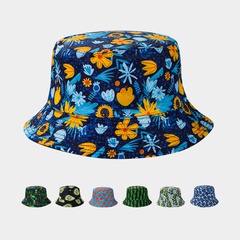 Fashion New Spring Bucket Hat Male and Female Print Sun Protection