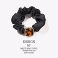 Fashion Simple Leopard Print Acetate Alloy Female Hair Ring Hair Accessoriespicture8