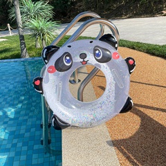 Großhandel kinder Aufblasbare Drei-Dimensional Griff Schwimmen Baby Panda Wasser Ring