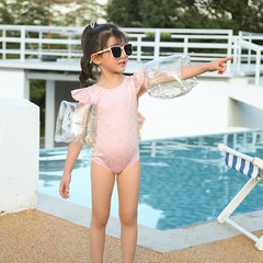 Mode Pailletten Aufblasbare Kinder Arm Schwimmt Ring Transparent