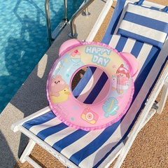 Großhandel kinder Aufblasbare Sommer Bunte Schwimmen Sockel Ring Baby