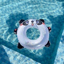 Grohandel kinder Aufblasbare DreiDimensional Griff Schwimmen Baby Panda Wasser Ringpicture7