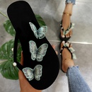 Mode Neue Flache Plattform Schmetterling Perle Indoor und Outdoor Sandalenpicture10
