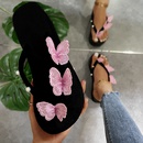 Mode Neue Flache Plattform Schmetterling Perle Indoor und Outdoor Sandalenpicture11