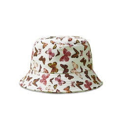 Fashion new style Butterfly pattern Sunshade Bucket Hat