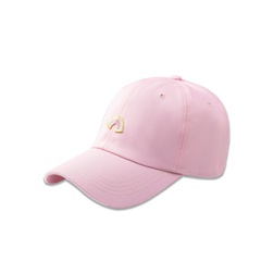 Mode Breiter Krempe Regenbogen muster rosa Baseball Kappe