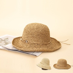 Neue Style Fashion Breite Krempe Sun-Proof Atmungs Handgemachte Stroh Hut