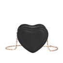 Vintage Chain Student Heart Shape Bag Female New Fashion Summer Shoulder Messenger Bagpicture12
