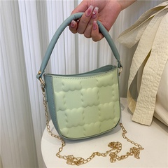 Retro Summer Biscuit Female New Fashion Casual Shoulder Crossbody Small Square Bag
