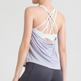 Mode frauen Sport Weste Yoga Kleidung Workout ZweiInEine Lange Schlinge mit Brust Padpicture18