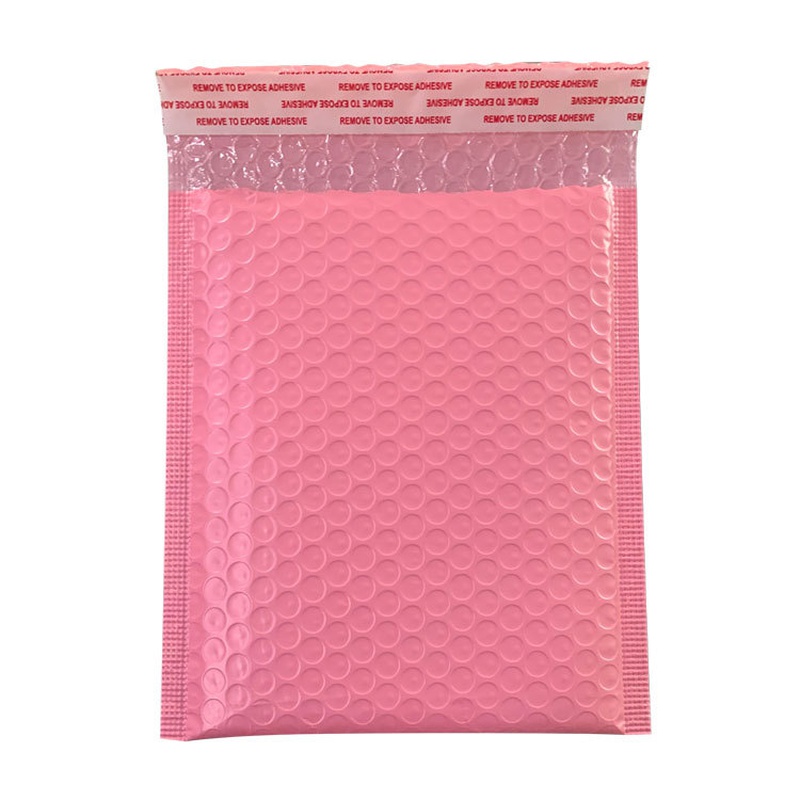 Multicolor Pink Color Thick Clothes Packaging Express Bubble Bag Wholesale