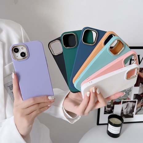 Fashion Simple Multicolor Iphone13 TPU Soft Protective phone Case's discount tags