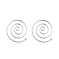fashion new style Geometric Spiral Hollow alloy Stud Earringspicture28