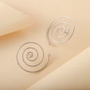 fashion new style Geometric Spiral Hollow alloy Stud Earringspicture24