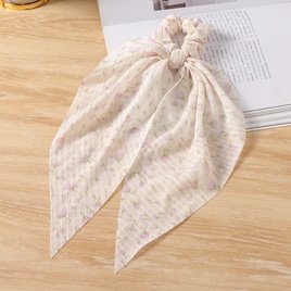 cute Style Flower Color Streamer bow hair scrunchiespicture10