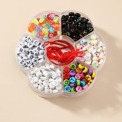 Fashion Letters DIY Handmade Colorful Beads Accessories 1 Box
