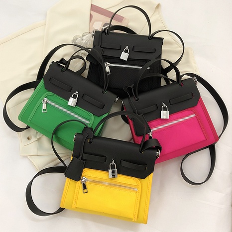 Fashion New Canvas Portable Shoulder Messenger Commuter Bag Two-Piece Set's discount tags