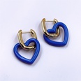 New Fashion Paint HeartShaped 14K goldplated copper Earringspicture21