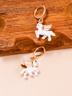 Cute Unicorn Alloy Earrings