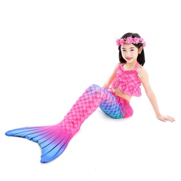 Mermaid Swimsuit Split New Girls Fish Tail Swimsuit Childrens Bikini ThreePiece Swimming Suitpicture6