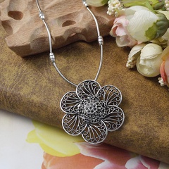 Ethnic Style Silver Retro Bohemian style Necklace