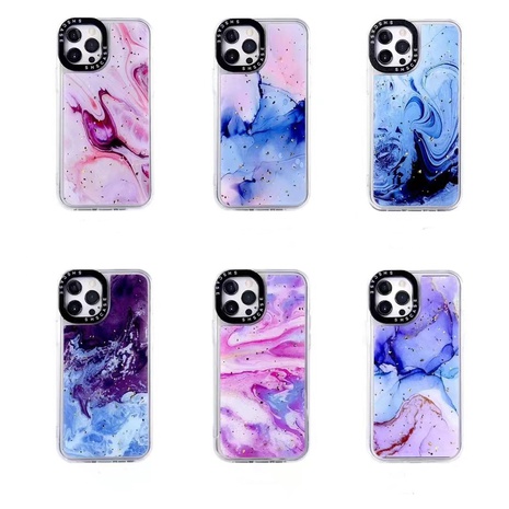 Funda para iPhone de moda patrón de mármol plástico 12 pro max's discount tags