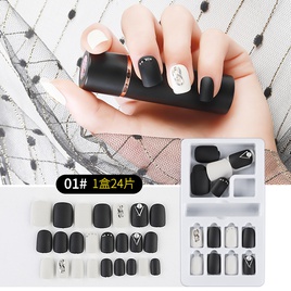 Nail Stickers Armor Fake Nails Patch Repeated Wear 24 Pieces Wholesalepicture23