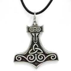 simple new style hammer shape curved pendant Men's Necklace