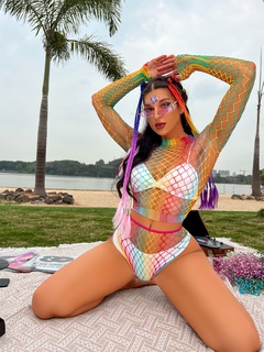 Bikini de playa de moda Sexy ropa interior de Color conjunto de dos piezas