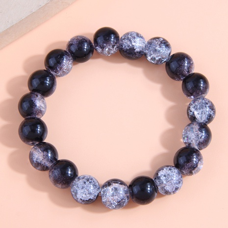 Fashion Simple Floral Glass Bead Temperament Personalized Bracelet's discount tags