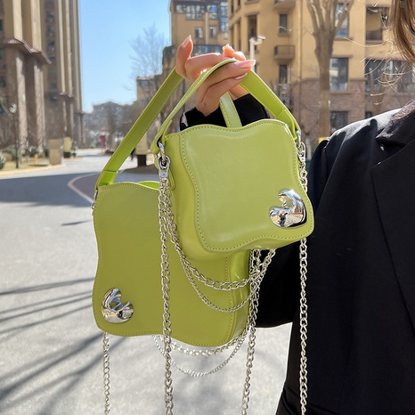 Moda nueva 2022 Color sólido portátil bandolera bolso de mano para las mujeres's discount tags