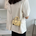 2022 New Fashion Summer solid color Chain messenger Small Square Bagpicture13