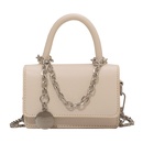 2022 New Fashion Summer solid color Chain messenger Small Square Bagpicture7