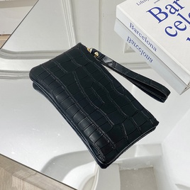 new style fashion solid color Stone Pattern Clutch Small Walletpicture15