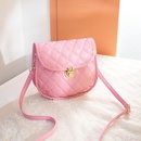 new style simple rhombus embroidery thread messenger solid color small bagpicture6