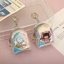 Creative Cartoon Astronaut BackpackShaped Coin Purse Mini Storage Bagpicture10