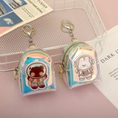 Creativo astronauta de dibujos animados en forma de mochila monedero Mini bolsa de almacenamientopicture7