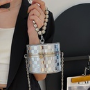 2022 nueva moda de las mujeres Mini bolsa de caja de acrlico de cadena de hombropicture8