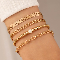 Fashion Alloy Geometric Bracelet Daily Copper Bracelets
