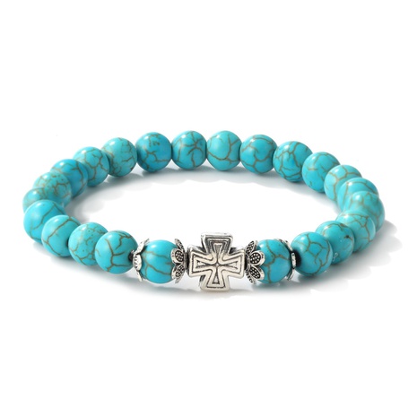 Fashion New Blue Turquoise Artistic Men's and Women's Bracelets Bohemian Bracelet's discount tags