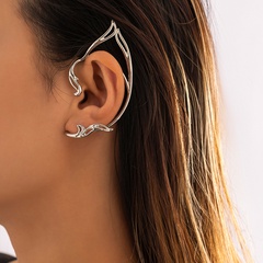 Fashion Simple Hollow Outline Ear Clip No Pierced Alloy Earrings