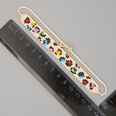 Simple Bohemian Ethnic Style Evil Eye Bracelet Miyuki Letter Rainbow Beaded Braceletpicture13