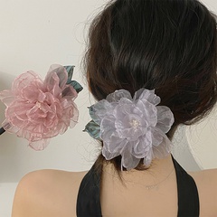 Fashion Vintage Summer Flower Big U-Shape Flexible Hairpin Hair Accessories