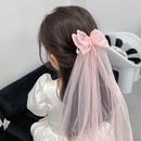 Mignon Princesse Style Petite Fille Arc Maille Ruban pingle  Cheveuxpicture11