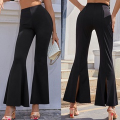 Ladies New Spring and Summer Casual Fashion High Waist Slimming Pants