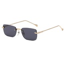 Fashion new style Frameless small Square Metal Sunglassespicture16